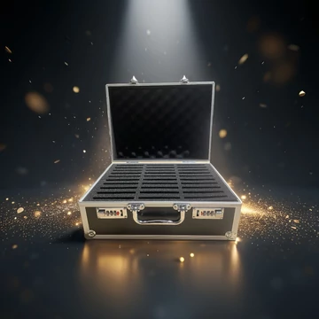 Royal Cards Supplies – Osztályozott kártyatároló bőrönd (27 slab, PSA/BGS kompatibilis)