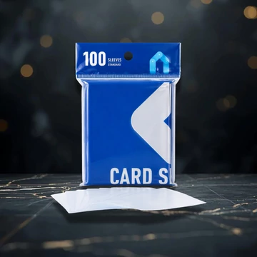 Standard kártyavédő sleeve – 100 db átlátszó kártyavédő tok