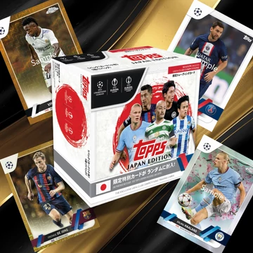 2022/23 Topps UEFA Club Competitions Japan Edition Hobby Box