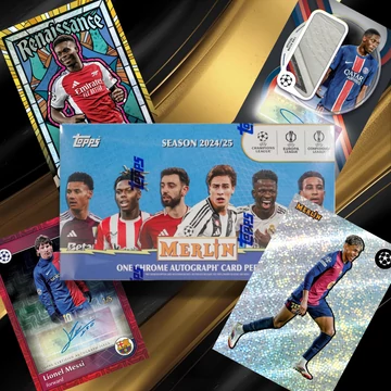 2024/25 Topps Merlin UEFA Club Competitions Hobby Box