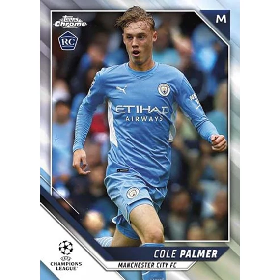 2021/22 Topps Chrome UEFA Champions League Hobby Lite Box 