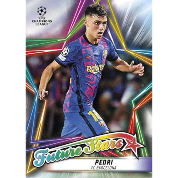 2021/22 Topps Chrome UEFA Champions League Hobby Lite Box 