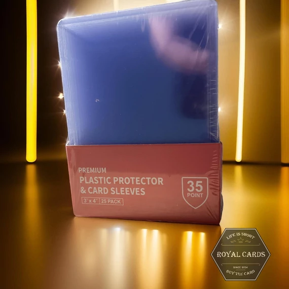 top loader és soft sleeve kártyavédő royal cards 25db