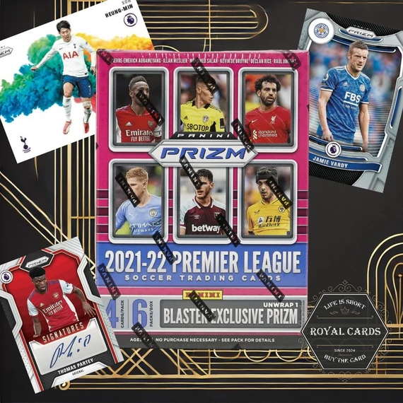 Panini Prizm Premier League 2021/22 Blaster Box fociskártya doboz