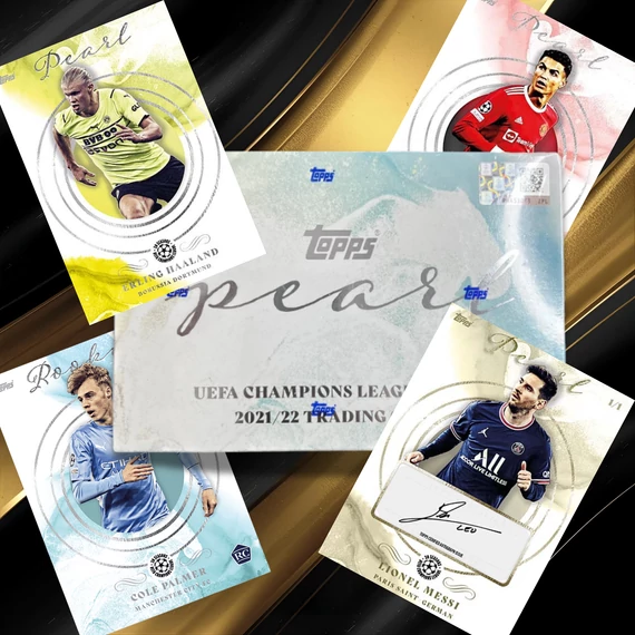 Ucl Card Custom Topps Pearl UCL 21/22 | autograph + numbered parallel | Royal Cards