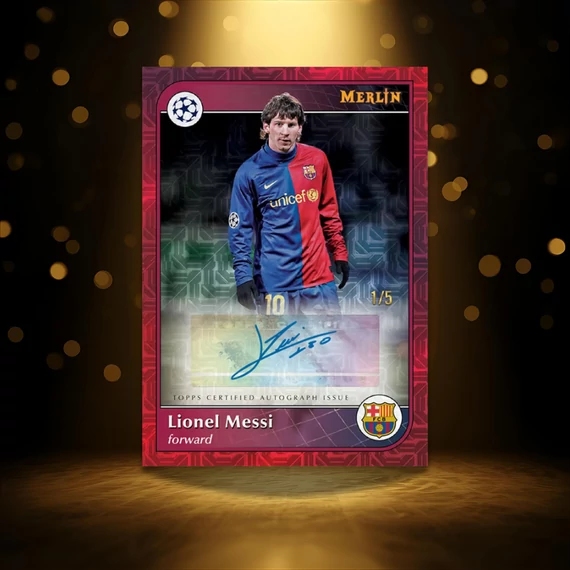 2024/25 Topps Merlin UEFA Club Competitions Hobby Box