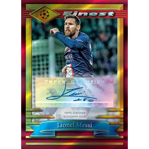 2022/23 Topps Finest Flashbacks UEFA Club Competitions Hobby Box