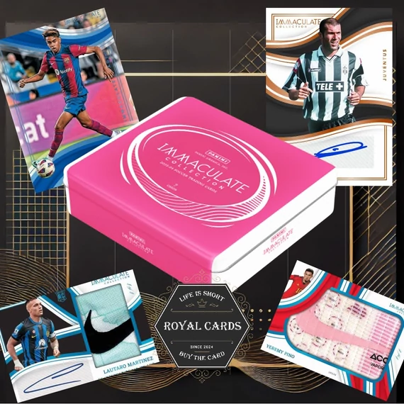 2023-24 Panini Immaculate Soccer Hobby Box – autograph és relic kártyákkal