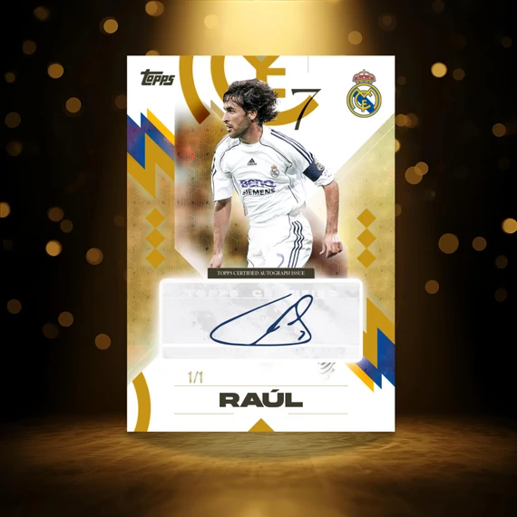 2025/26 Topps Los Blancos Real Madrid Hobby Box