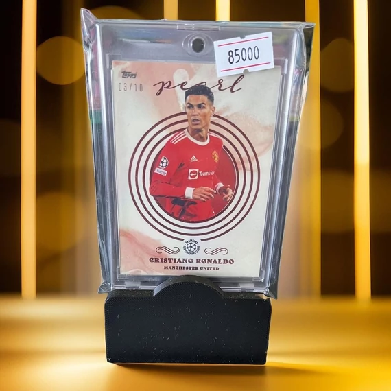 Cristiano Ronaldo fociskártya – Topps Pearl /10 Manchester United